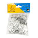 Изображение товара Крепеж для пластиковой вагонки и МДФ 2 мм с гвоздями (100 шт) - пакет