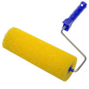 Изображение товара Валик с ручкой 240мм поролоновый структурный, ядро 80мм, бюгель 6мм неразборный