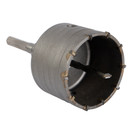 Коронка буровая Yoko по бетону и кирпичу 80 мм с 6-гранным хвостовиком