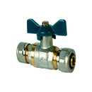 Изображение товара Кран шаровый обжим 16х16 (для мп систем) AQualink