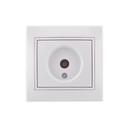 Изображение товара Розетка ТВ белая оконечная МИРА LEZARD