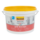 Краска фасадная Maestro глубокоматовая (база С) 2,5л Marshall