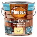 Лак на водной основе Pinotex Lacker Sauna 20 полуматовый, 2,7 л