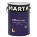 Эмаль MARTA ПФ-115 красная 6 кг