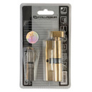 Цилиндровый механизм Palladium 80 40х40 мм ключ-вертушка латунь