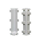 Угол внутренний Bonkeel ПЛ80 ПВХ серый