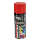 Эмаль аэрозольная акриловая Kudo алая (RAL 3020) глянцевая 0,52л_1