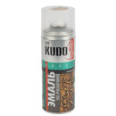Эмаль аэрозольная по ржавчине молотковый эффект Kudo бронзовая глянцевая 0,52л_1