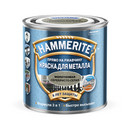 Краска по металлу и ржавчине Hammerite с молотковым эффектом серебристо-серая 0,25 л