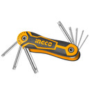 Изображение товара Набор ключей Torx Ingco HHK14083 Industrial, T9-T40