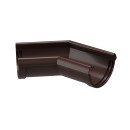 Угловой элемент желоба 135˚ Docke Lux шоколад