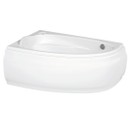 Ванна акриловая Cersanit Joanna 140x90см асимметричная левая_1