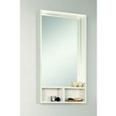 Зеркальный-шкаф Акватон Йорк 50 белый/выбеленное дерево (1A170002YOAY0)