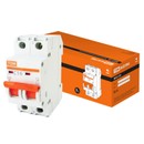 Изображение товара Выключатель автоматический двухполюсный C 16А 4.5кА TDM