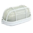 Изображение товара Светильник овал с решеткой белый 60Вт IP54 НПБ1402