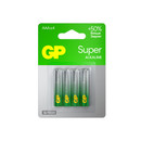 Батарейка алкалиновая GP Super Alkaline 24А ААA - 4 шт на блистере