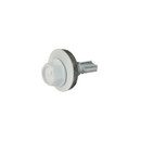 Саморез кровельный 5,5х19мм белый (RAL 9003) Yoko