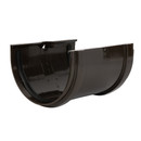 Соединитель желоба 120мм Docke Premium коричневый_1