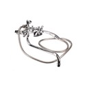 Изображение товара Смеситель для ванны Onix с лейкой и шлангом хром 1111