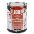 Эмаль алкидная для радиаторов Olecolor белая глянцевая 0,9кг_1