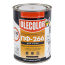 Эмаль ПФ-266 для пола Olecolor золотистая глянцевая 0,9кг