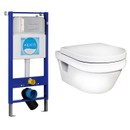 Комплект унитаза Gustavsberg Hygienic Flush с инсталляцией Aquatek