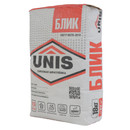 Изображение товара Шпаклевка гипсовая универсальная Unis Блик, 18 кг