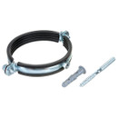 Изображение товара Хомут трубный 1/2" 20-25 с резинкой, дюбелем, винтом М8