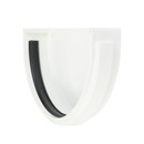 Заглушка желоба Docke Standard 120 мм белая