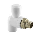 Изображение товара Кран шаровый полипропиленовый 20х1/2" для радиаторов угловой RTP