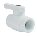 Изображение товара Кран шаровый полипропиленовый 32мм с ручкой стандартнопроходной RTP