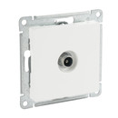 Механизм розетки ТВ оконечный AtlasDesign белый IP20 Systeme Electric