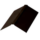 Планка конька плоского 150х150х2000 (NormanMP-8017-01-0,5 мм) коричневый шоколад