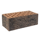 Кирпич облицовочный полуторный пустотелый М125-200 старая бавария блэк Furbau_1