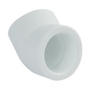 Угольник полипропиленовый 40мм 45° соединительный RTP_1