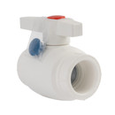 Изображение товара Кран шаровый полипропиленовый 40мм с ручкой полнопроходной RTP