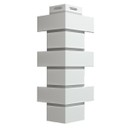 Угол наружный Docke Флемиш 174х174х420мм белый_1