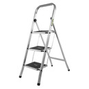 Стремянка стальная 3 ступени с противоскользящими накладками 0,68м Сибртех