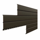 Изображение товара Сайдинг металлический Lбрус 15х240мм (RAL 8017) коричневый шоколад 3м