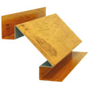 Планка угла внутреннего сложного Woodstock золотой дуб 75х3000 мм_1