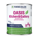 Изображение товара Краска интерьерная моющаяся Oasis Kitchen&Gallery матовая 0,9л Finncolor