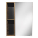 Зеркало-шкаф Comforty  Штутгарт-60 дуб тёмно-коричневый 00004151036CF