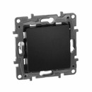 Механизм переключателя проходного одноклавишный Etika антрацит IP20 Legrand