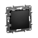 Механизм выключателя одноклавишный Etika антрацит IP20 Legrand