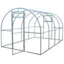 Изображение товара Теплица без поликарбоната Усиленная 4х3х2,1 каркас 20х20, оцинкованная