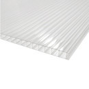 Изображение товара Поликарбонат сотовый прозрачный 4мм 2,1х6м 0,42кг/м² Rational
