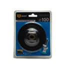 Изображение товара Насадка резиновая 100 мм для УШМ, с гайкой М14, с липучкой