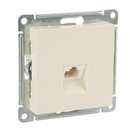 Механизм розетки компьютерной RJ45 5E AtlasDesign бежевый IP20 Systeme Electric