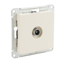 Механизм розетки ТВ оконечный AtlasDesign бежевый IP20 Systeme Electric