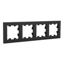 Рамка четырехместная AtlasDesign карбон IP20 Systeme Electric